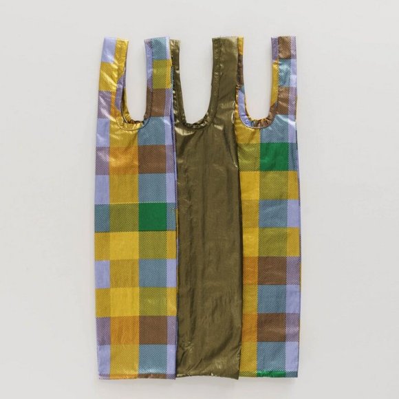 NWT Wine Baggu Set - Warm Metallics (Madras Metallic, Brass Metallic) - Picture 1 of 5